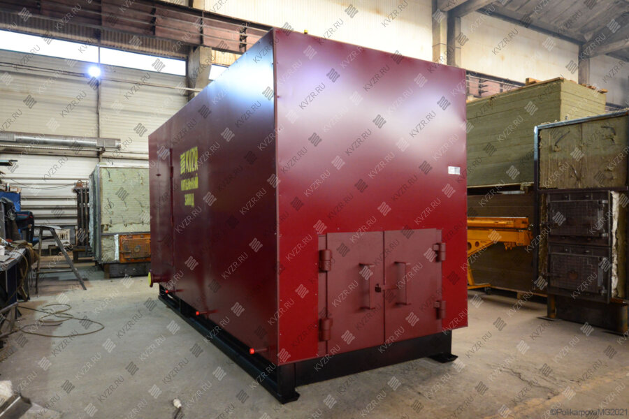 Котел на биотопливе промышленный