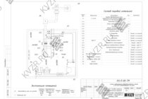 План расстановки оборудования в паровой ручной котельной План оборудования в паровой ручной котельной