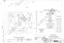 План расстановки котельного оборудования, трубопроводов и дымоходов в дровяной котельной План расстановки оборудования в котельной