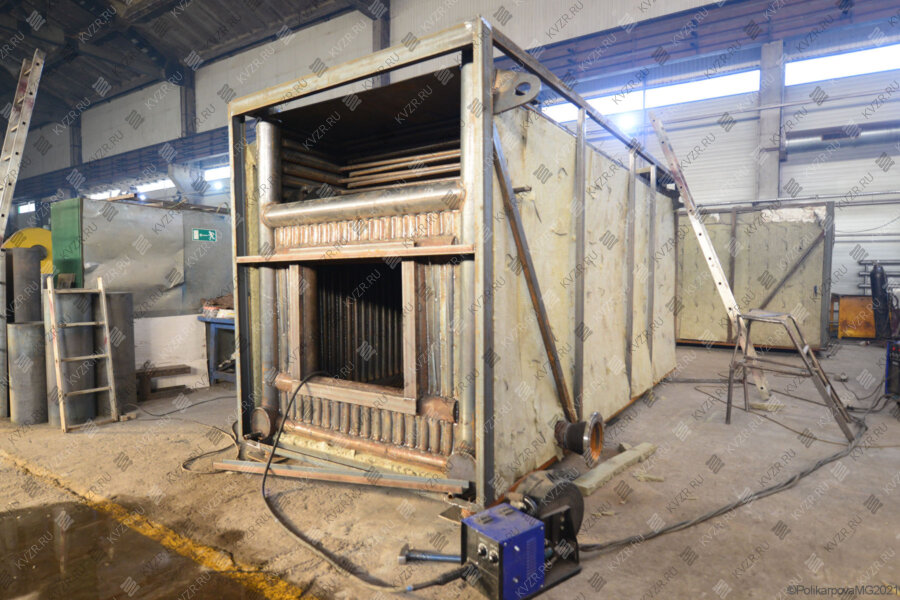 Устройство водотрубных котлов